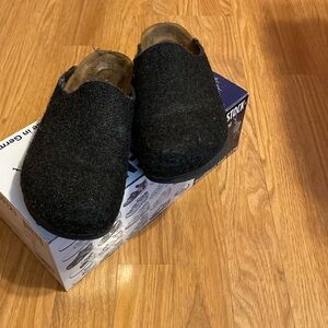 used. Burka-Felt anthracite amsterdam microfiber Eva-Slipper size 39